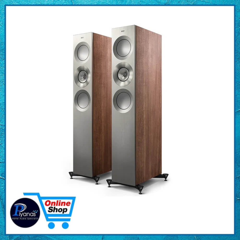 ลำโพงตั้งพื้น KEF : REFERENCE 3 META สีวอลนัท/ซิลเวอร์